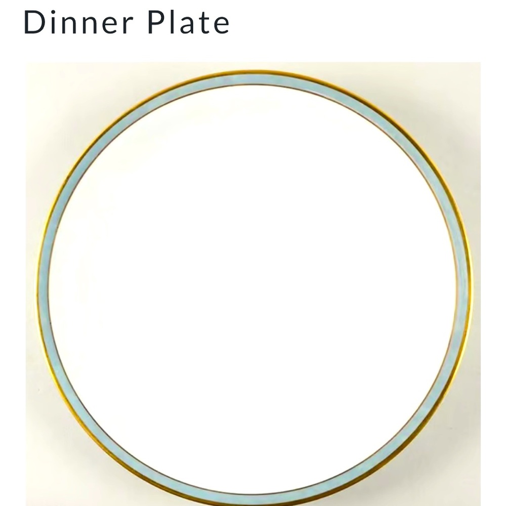 Rosenthal “Gala Blue” Dinner Plate